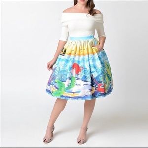 Unique Vintage mermaid skirt. NWT.